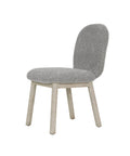 Oasis Oatmeal Modern Upholstered Dining Chair -4