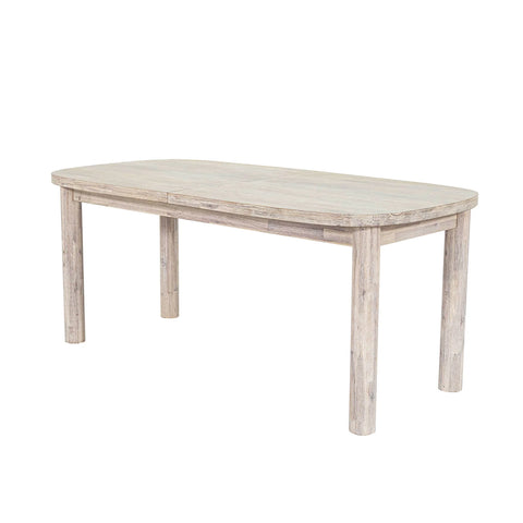 Oasis Solid Acacia Extendable Dining Table-1