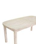 Oasis Solid Acacia Extendable Dining Table-3