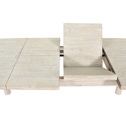 Oasis Solid Acacia Extendable Dining Table-5