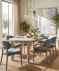 Oasis Solid Acacia Extendable Dining Table