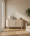 solid wood sideboard cabinet