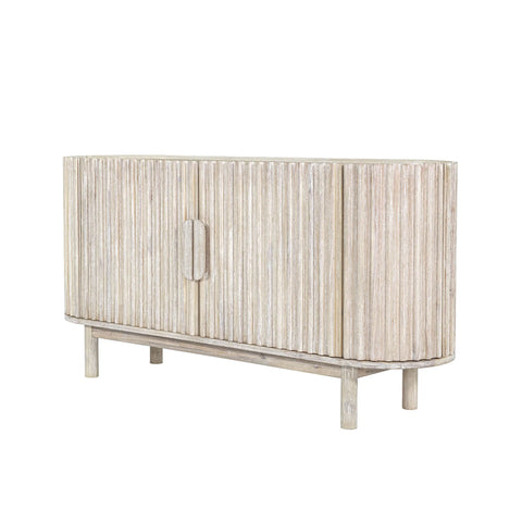 dining room sideboard cabinet fluted