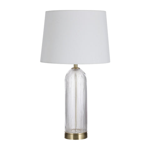 Ocala Fluted Glass Table Lamp Set of 2 -4