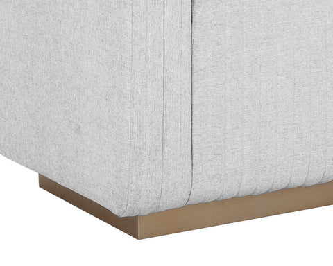 Odette Silverstone Channel Tufted Bench-4