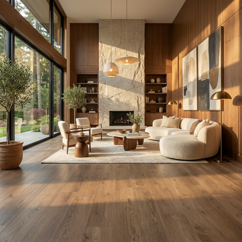 Olchon Smoked 12mm Laminate Flooring