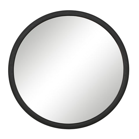Olica Black Modern Wall Mirror -2