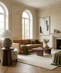 Olivia Olive Wash Ceramic Table Lamp