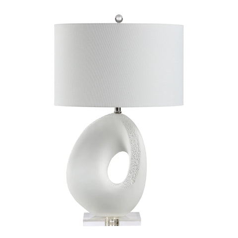 Opalis White Table Lamp-1