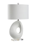 Opalis White Table Lamp-3