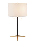 Orono Matte Black Iron Table Lamp Set of 2 -4
