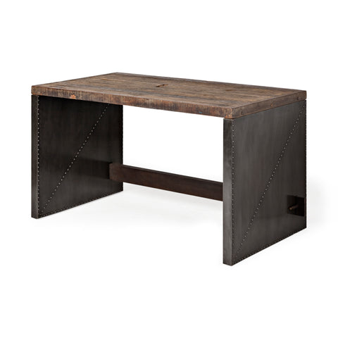 Orwell Reclaimed Wood Desk -1