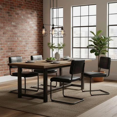 Cobain Black - Dining Chair LH (Set Of Two)