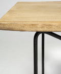 Papillion III Blonde Solid Acacia Wood Dining Bench-5