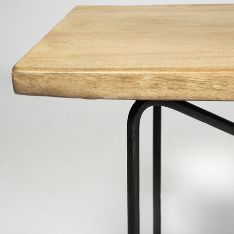 Papillion III Blonde Solid Acacia Wood Dining Bench-5