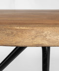 Papillion Live Edge Acacia Wood Desk-4