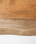 Papillion Live Edge Acacia Wood Desk-5