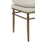 Paredes Natural Linen Blend Bench-4