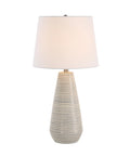 Pera Grey and Ivory Ceramic Table Lamp-2