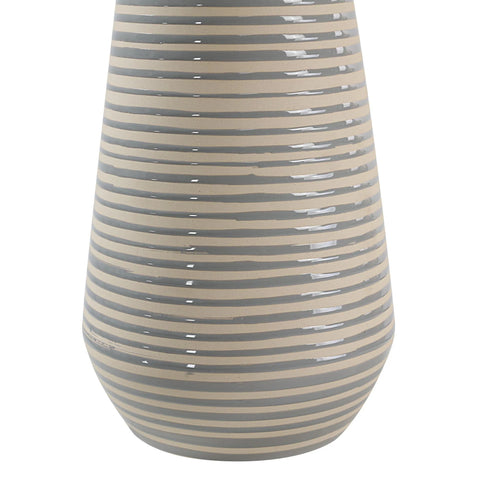 Pera Grey and Ivory Ceramic Table Lamp-3