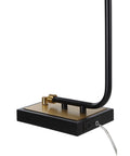 Perlato Matte Black Iron Table Lamp-5