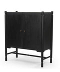 Phil Black Mango Wood Bar Cabinet -1