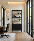 Phil Black Solid Mango Wood Shelving Unit 