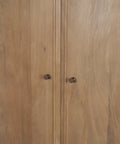Phil Light Brown Mango Wood Bar Cabinet -8
