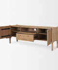 Phil Light Brown Mango Wood Media Console-5