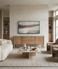 Phil Light Brown Mango Wood Media Console