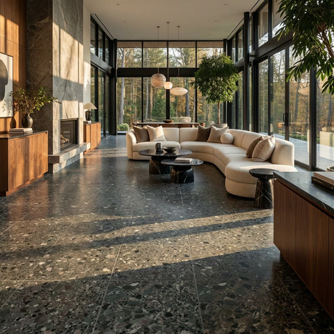 stone look floor tile