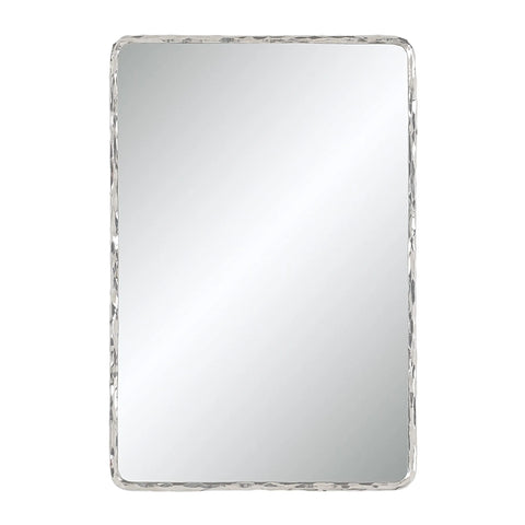 Pollonia Polished Nickel Modern Wall Mirror -2
