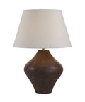 Pontia Oversized Brown Ceramic Table Lamp -2