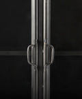 Poppy II Black Iron and Glass Display Cabinet-5