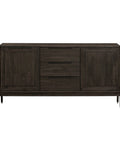 Remix antique black sideboard