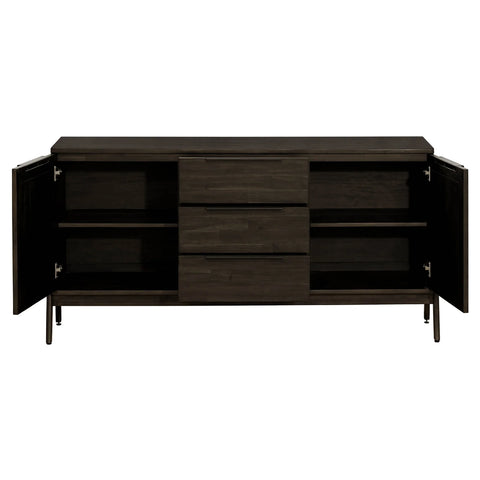 Remix antique black sideboard