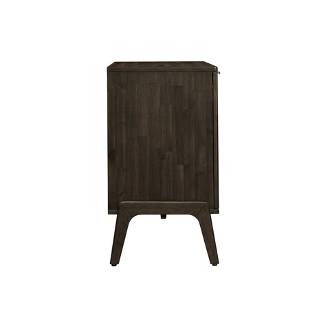 solid acacia wood sideboard
