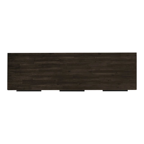 solid acacia wood sideboard