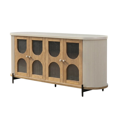 oak wood sideboard cabinet