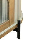 solid oak storage cabinet