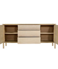 oak wood sideboard cabinet