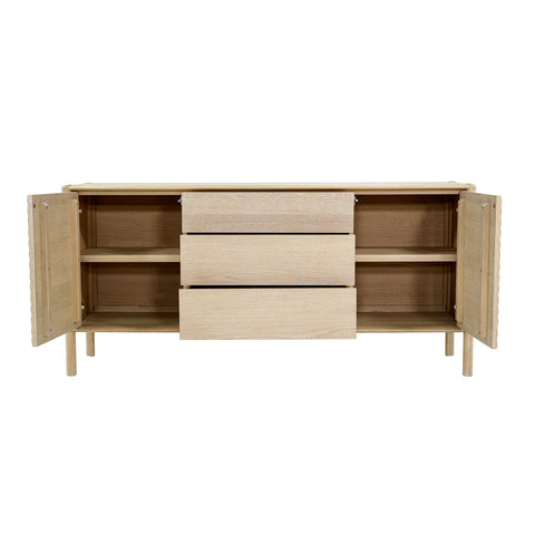 oak wood sideboard cabinet