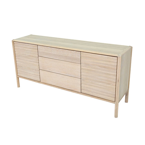 solid oak storage cabinet