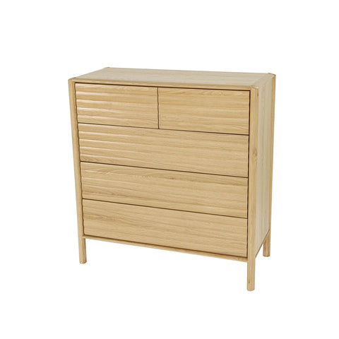 Runway Light Oak Five Drawer- Dresser LH