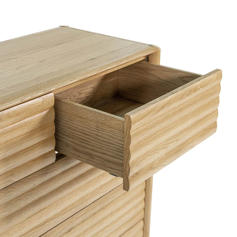 Runway Light Oak Five Drawer- Dresser LH