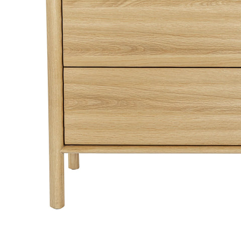 Runway Light Oak Five Drawer- Dresser LH