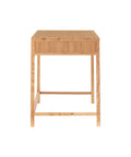 Rattan Ash Wood Writing Desk-3