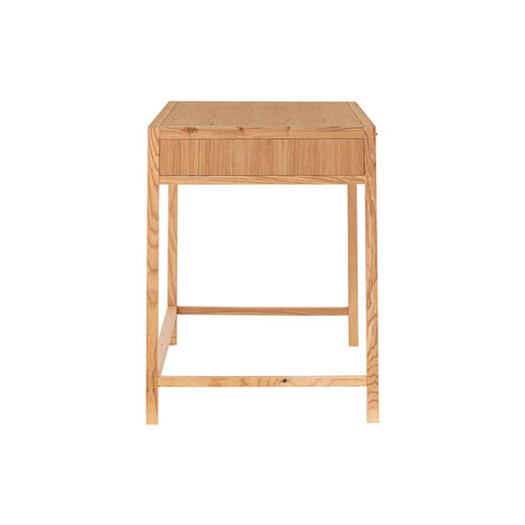 Rattan Ash Wood Writing Desk-3