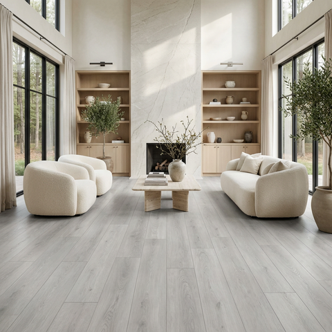 Regina Mist Grey 6mm Vinyl Flooring 
