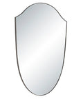 Reims Aged Brass Modern Wall Mirror-2